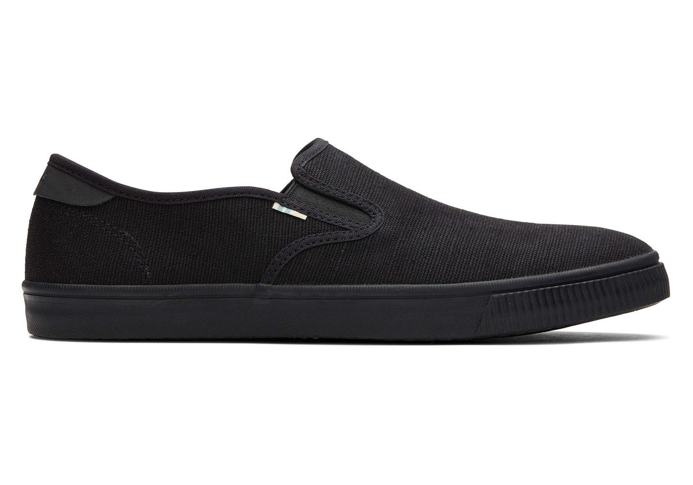 Toms Baja Slip On Black - Mens - 84527-TBYX